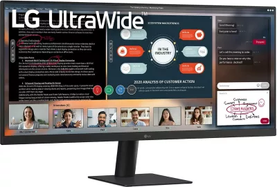 Monitor LG 29U511A-B UltraWide, 29 inç, IPS, 2560x1080, HDR, 100Hz, zi