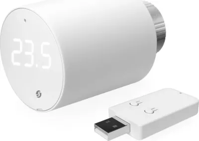 Termostat smart Shelly Plug & Play Starter Kit Heizen Easy, i bardhë