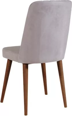 Set tavoline ngrënie me karrige dhe konsol (6 copë), Skye Decor, Vina 01 0701, ngjyrë arre, gri