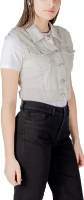 Jelek për femra Only Onlbeverly 15341352, denim i çelët [Madhësia: S]