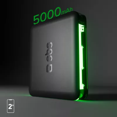 Powerbank SBS NanoTube 5000 mAh, i zi
