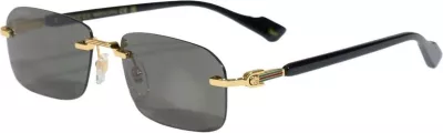 Syze dielli për meshkuj Gucci GG1221S 001, të arta [Madhësia: 56]