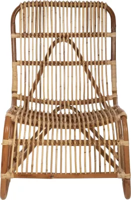 Karrige e jashtme BRONNY FH9644.01 rattan ngjyrë natyrale 60x82x92Hcm.