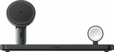 Stacion karikimi Anker MagGo, USB, Karikim pa tel, Ngjyrë e zezë