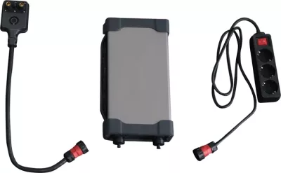 Karikues inverter Waydoo EVO24 1500W për bateri Powerflight, e zezë/gri
