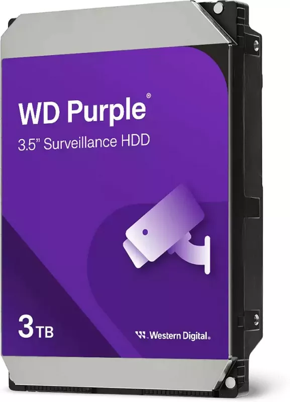 HDD i brendshëm Western Digital WD Purple WD34PURZ, 3TB, 3.5", SATA III, 5400RPM, vjollcë