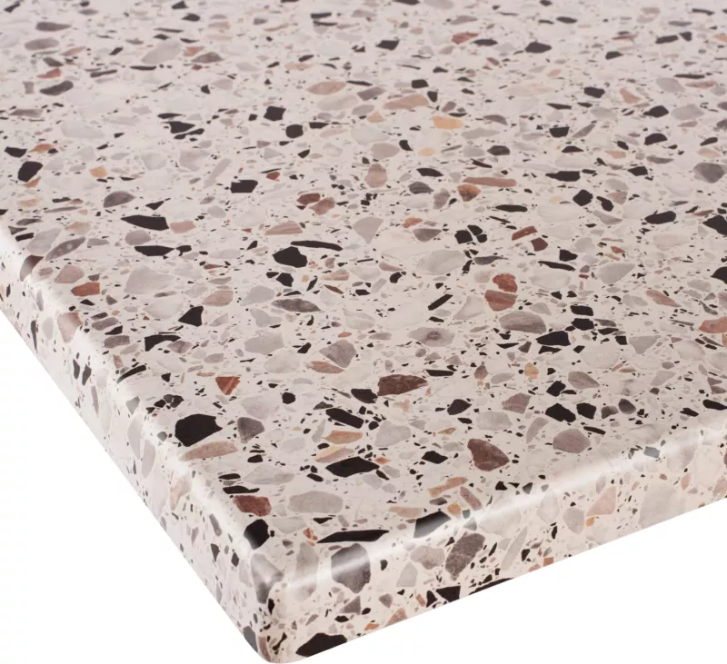 Sipërfaqe tavoline drejtkëndore FH5630.16 Werzalit 120x80cm. Terrazzo 5766