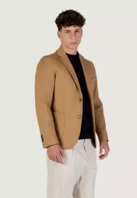 Blazer për meshkuj YOS BLS013, bezhë e errët [Madhësia: XL]