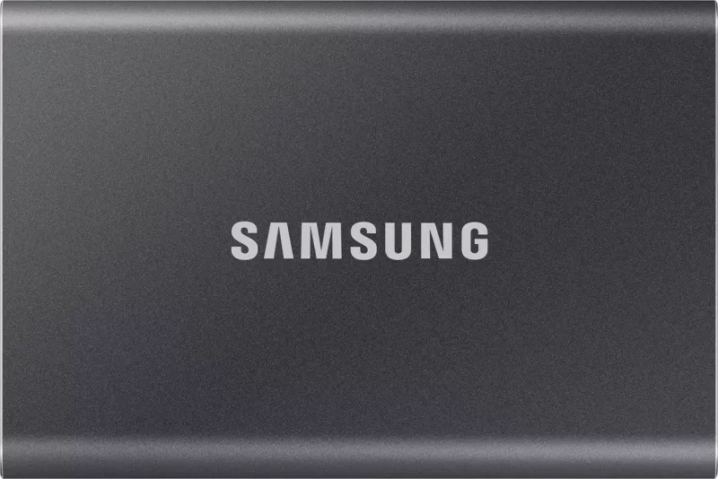Disk SSD i jashtëm Samsung Portable T7, 1 TB, USB- C, hiri