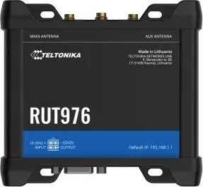 Router Teltonika RUT976Redcap, 5G, 4 porte Gigabit, 2 SIM, i zi