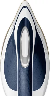 Hekur me gjenerator avulli, Tefal Pro Express Ultimate II GV9712E0, 3000W 7.7 bar, shtytje avulli 590 g/min, bardh e kaltër