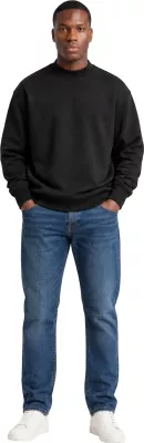 Duks për meshkuj Calvin Klein Jeans INTERLOCK CREW J30J326134, i zi [Madhësia: XXL]