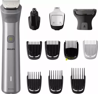 Trimmeri Philips MG5940/15, 12 në 1, argjendtë