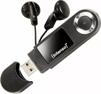 MP3 player Intenso Music Walker MPN 3601470 16GB microSD, LCD, USB 2.0, set me kufje + bateri AAA, zi