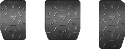 Kit kapëse gome për pedale Thrustmaster T-LCM Rubber Grip, 3 copë, e zezë