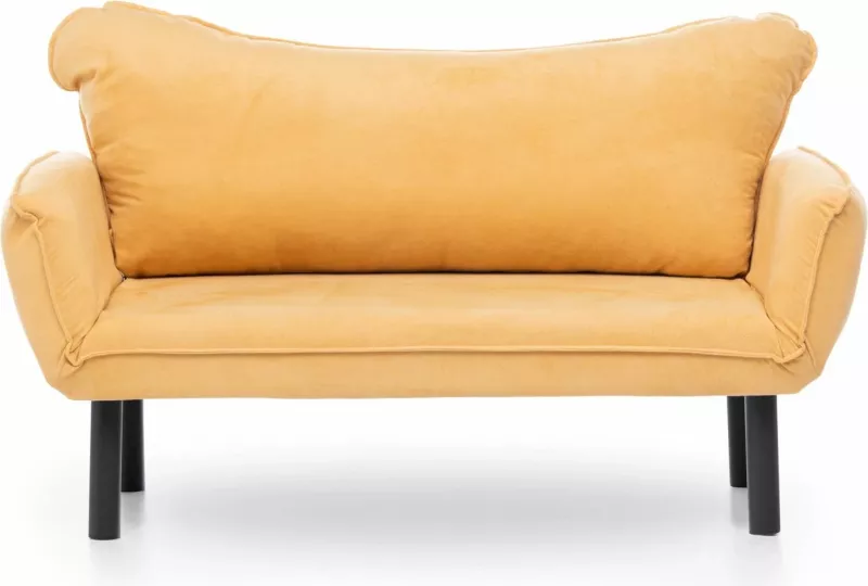 Divan-krevat 2 vendësh Atelier del Sofa, ngjyrë mustard