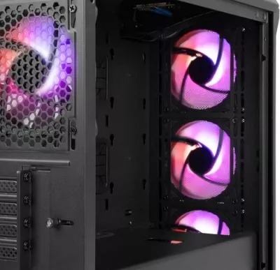 Kasë GENESIS IRID 503 ARGB, Micro Tower, E zezë