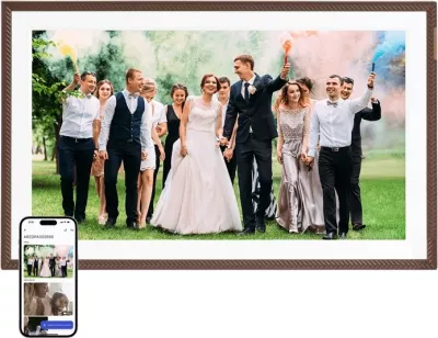 Kornizë digjitale Arzopa D156, 15.6", 32GB, Wi-Fi, Kafe e errët