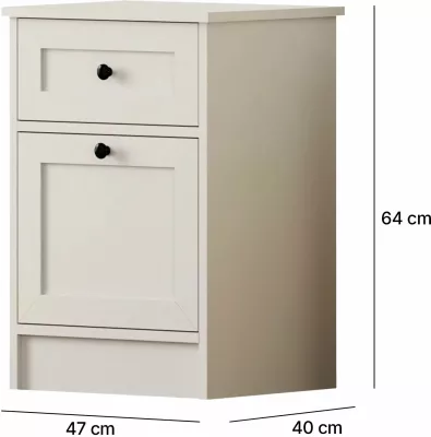 Set dhome për të rinj Skye Decor, ngjyrë e bardhë mat, Rb-168-01-006-01