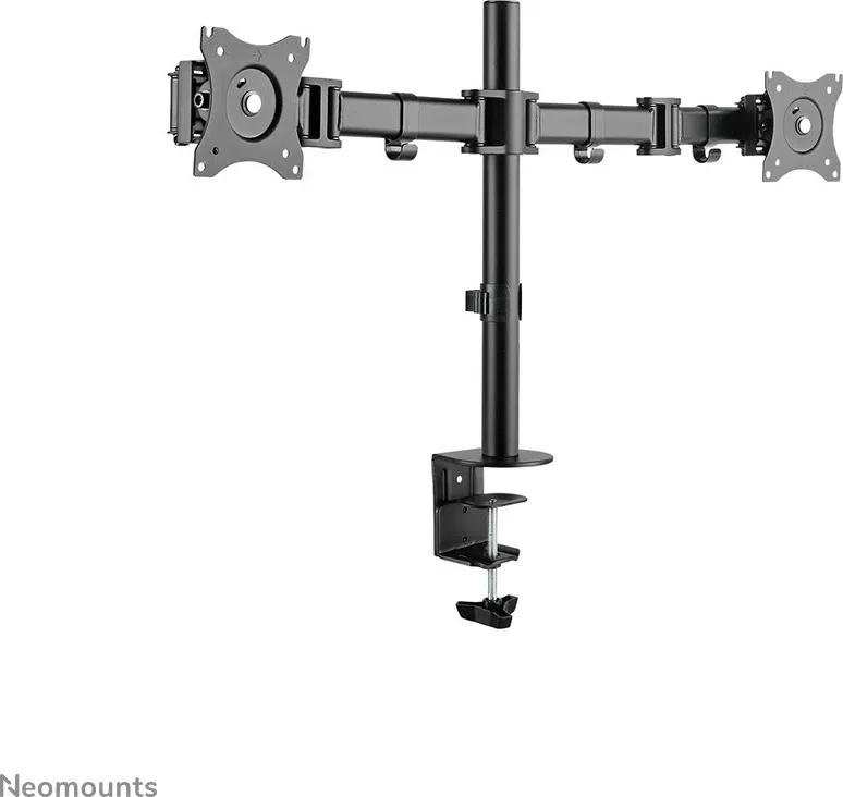 Krah monitori Newstar NM-D135DBLACK, për tavolinë, 27", i zi