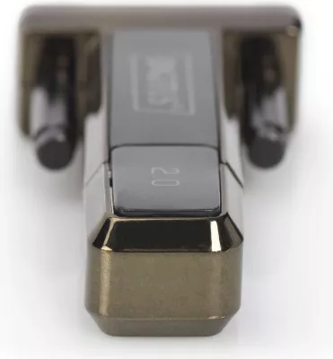 Adapter serial USB 2.0 Digitus, D-Sub, USB, Ngjyrë e zezë