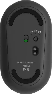 Set maus e tastierë Logitech Pebble 2 Combo 920-012203, wireless, Bluetooth, QWERTZ, grafit
