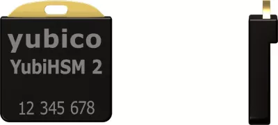 Pajisje sigurie Yubico YubiHSM v2.3.x USB, e zezë/artë