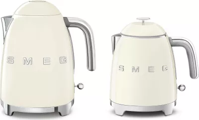 Ibrik elektrik SMEG KLF05CREU, 0.8L, krem