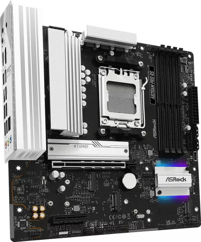Pllakë amë ASRock A620AM-X, Socket AM5, micro ATX thumbnail 3