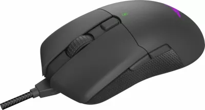 Maus gaming PREYON Owl Wireless POW35B, 16000 DPI, 2.4GHz/USB, RGB, i zi