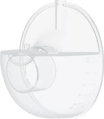 Kupë kolektimi qumështi për pompë gjiri, Momcozy, Container Cup M5, për Momcozy M5, transparente