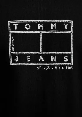 Maicë për meshkuj Tommy Hilfiger Jeans DM0DM22317, e zezë [Madhësia: L]