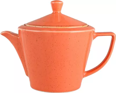 Çajnik Porland Seasons Amber 500 ml, portokalli, set 6 copë