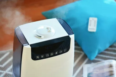 Lagështues ajri Blaupunkt AHS803 me jonizim, aromaterapi, UV, 5L, i bardhë