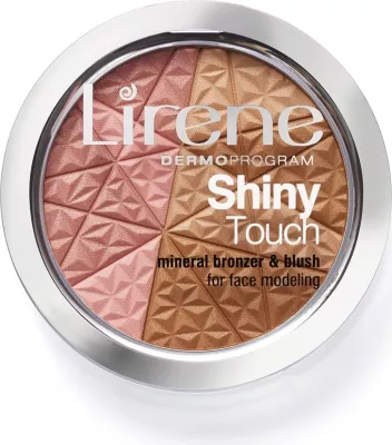 Bronzer & Blush për femra Lirene Shiny Touch Mineral, 9g