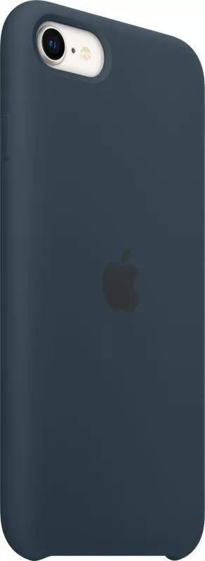 Mbështjellës Apple iPhone SE, Silikon, Abyss Blue
