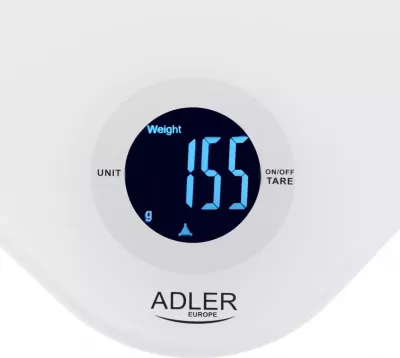 Libra kuzhine Adler AD 3180, elektronike, bardhë