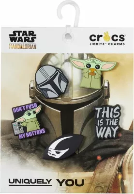 Aksesorë për Crocs, Jibbitz nga Disney's The Mandalorian Star Wars 
