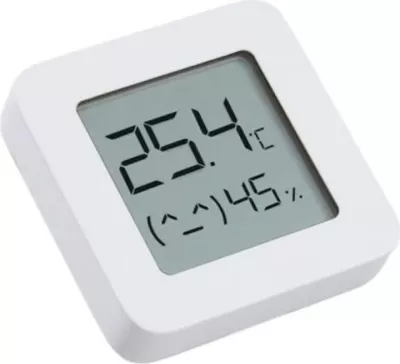 Monitor smart temperature dhe lagështie Xiaomi 3 BHR9041GL, LCD, Bluetooth 5.0, bateri CR2450, i bardhë