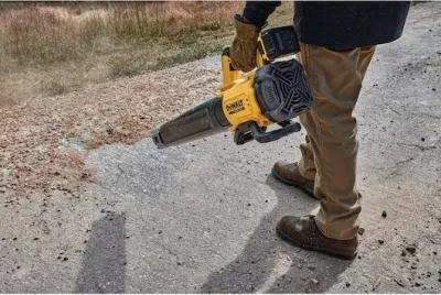 Fshesë gjethe me bateri DeWALT DCMBL562P1-QW, 18V, 5Ah, Verdhë