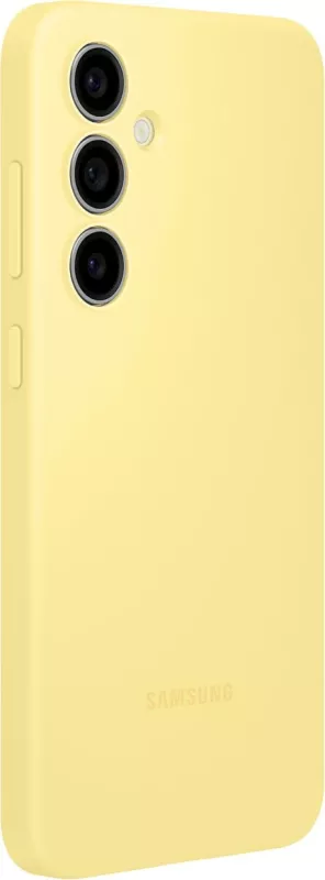 Mbështjellës silikon Samsung Galaxy S24 FE, 6.7", verdhë