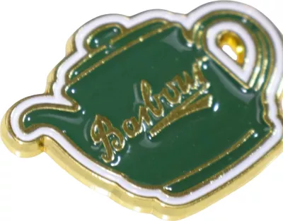Broshë pin për meshkuj Barbour Teapot 262MUMB0030, gjelbër-artë