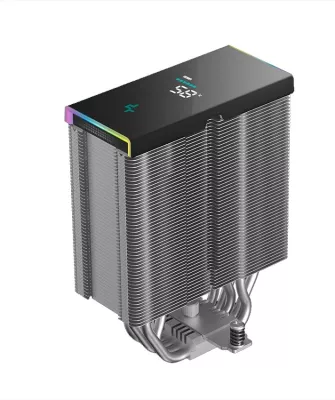 Kasë ftohëse DeepCool AK500S DIGITAL SE për procesor, 12 cm, LED multi, e zezë