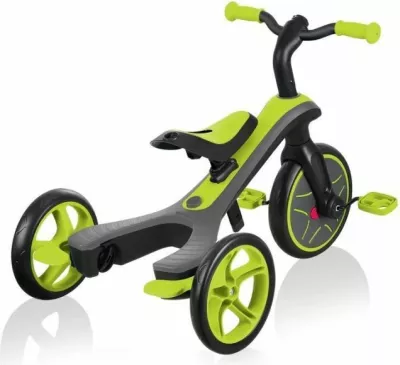 Biçikletë për fëmijë Globber Explorer Trike 4in1, e zezë dhe e verdhë