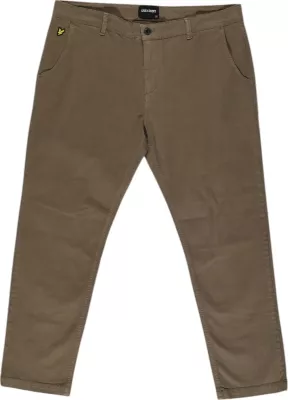 Pantallona për meshkuj Lyle & Scott TR025IT, bezhë e errët
