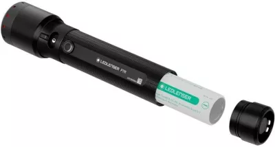 Elektrik dore Ledlenser P7R, LED, 80 orë, IP68, i zi