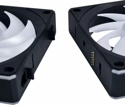 Ventilator për kasë Lian Li UNI FAN CL Wireless 120mm ARGB PWM (12CL1W1B) i zi, 1 copë