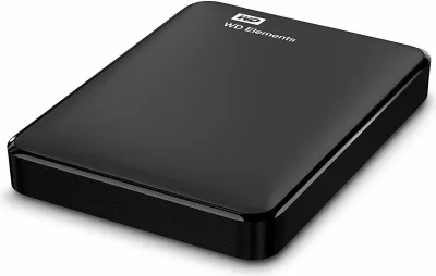 Hard disk i jashtëm WD Elements Portable WDBU6Y0040BBK-WESN 4TB USB 3.0 2.5", zi dhe bardhë