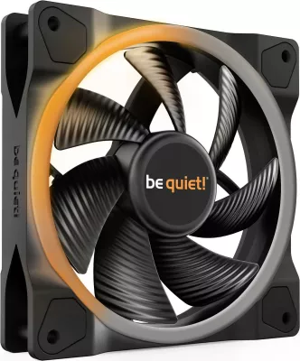 Ventilator kasë Be Quiet! Light Wings 120mm ARGB PWM, i zi