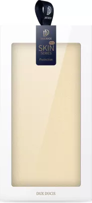 Mbështjellës Dux Ducis Skin Pro për Xiaomi Redmi Note 12 Pro+, me xhep karte, stand, Gold